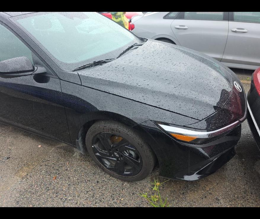 Abyss Black 2026 Hyundai Elantra SEL Sport FWD Sedan Front-Wheel Drive Continuously Variable Transmission