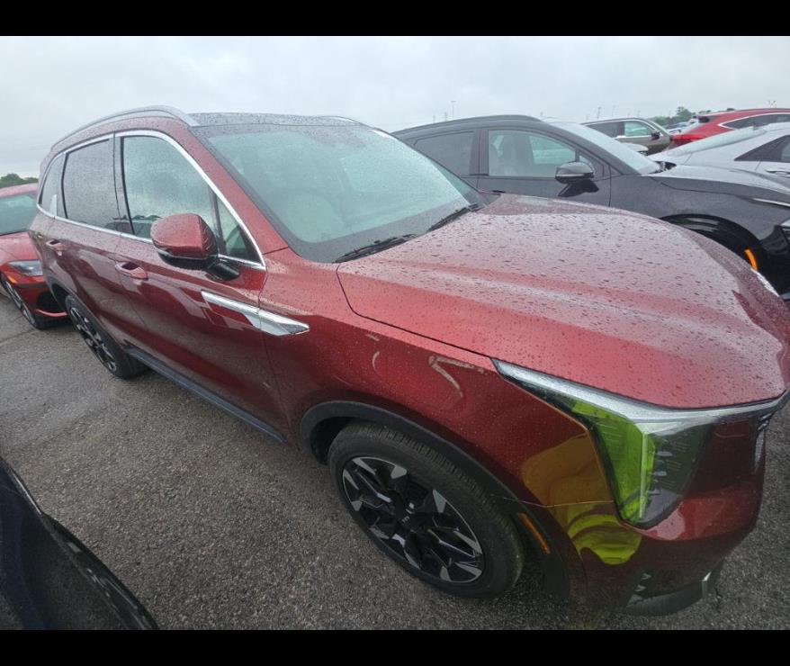 Dawning Red 2025 Kia Sorento EX FWD SUV / Crossover Front-Wheel Drive Automatic