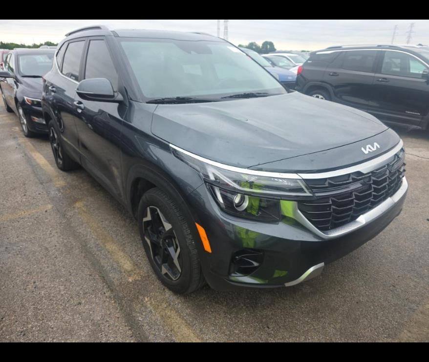 Gravity Gray 2025 Kia Seltos EX FWD SUV / Crossover Front-Wheel Drive Continuously Variable Transmission