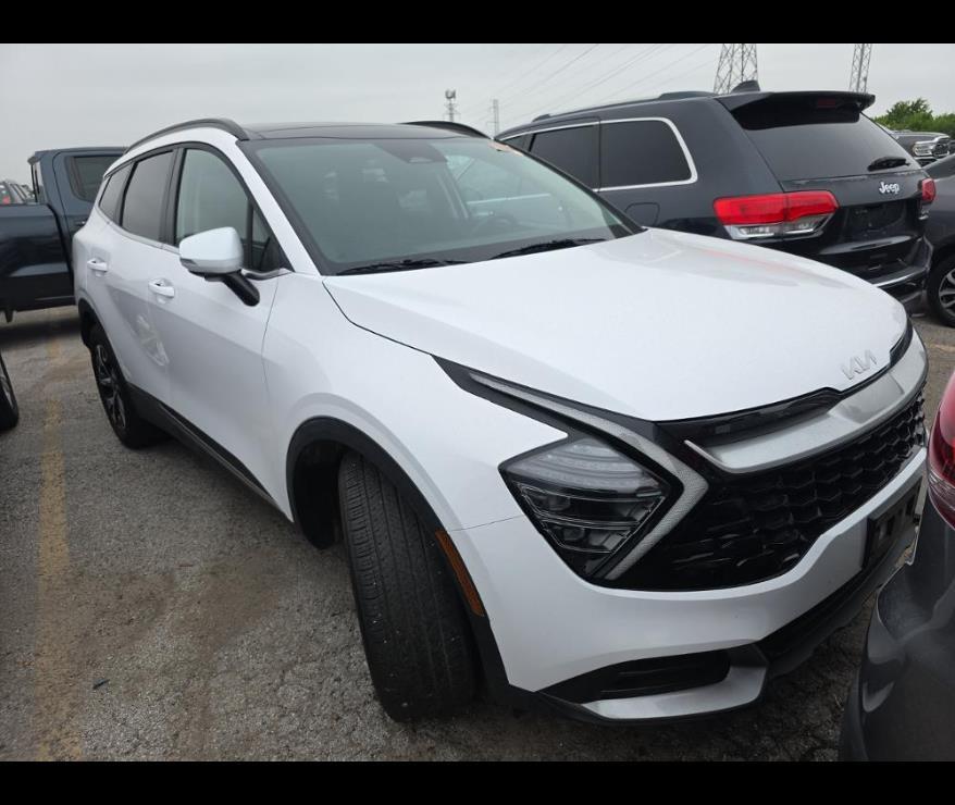 Glacial White Pearl 2025 Kia Sportage EX FWD SUV / Crossover Front-Wheel Drive Automatic