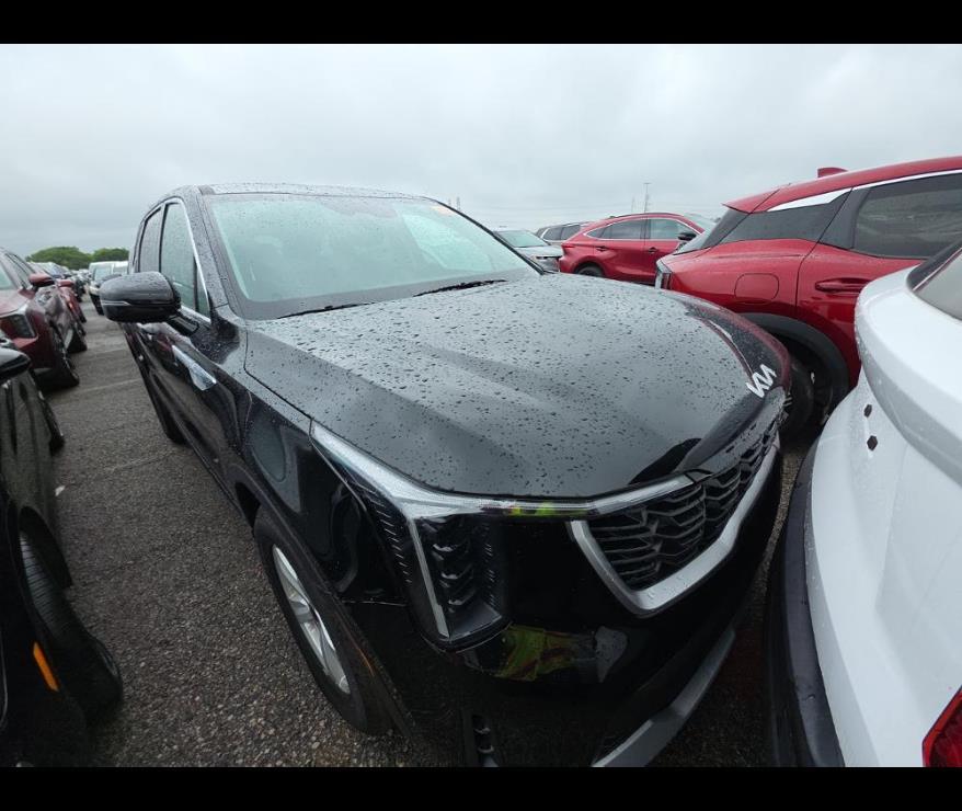 Ebony Black 2025 Kia Sorento LX FWD SUV / Crossover Front-Wheel Drive Automatic