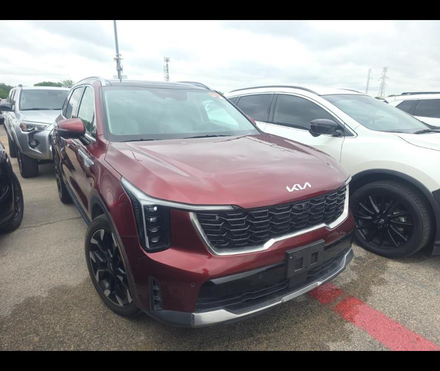 Dawning Red 2025 Kia Sorento SX FWD SUV / Crossover Front-Wheel Drive Automatic