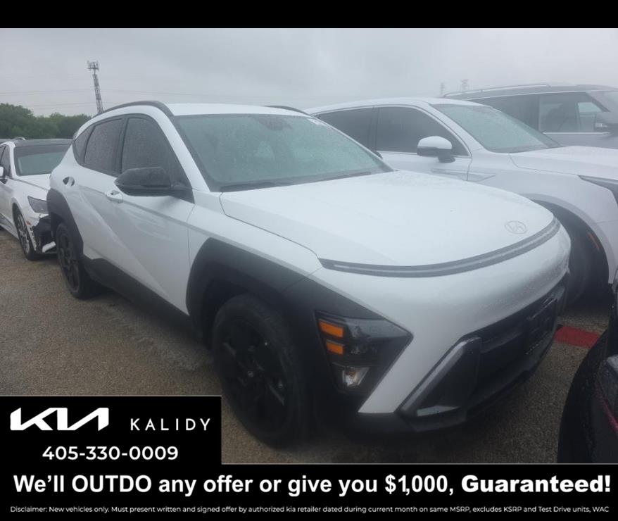 Atlas White 2026 Hyundai Kona SEL Sport FWD SUV / Crossover Front-Wheel Drive Continuously Variable Transmission