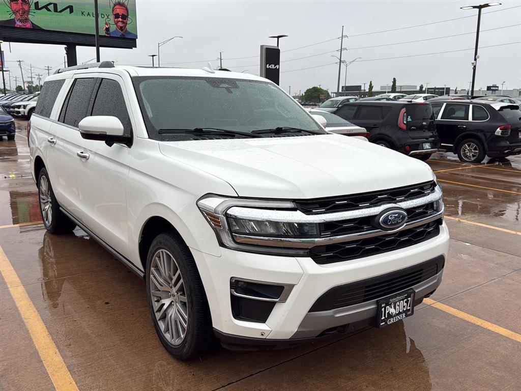 Star White Metallic Tri-Coat 2023 Ford Expedition MAX Limited 4WD SUV / Crossover Four-Wheel Drive Automatic