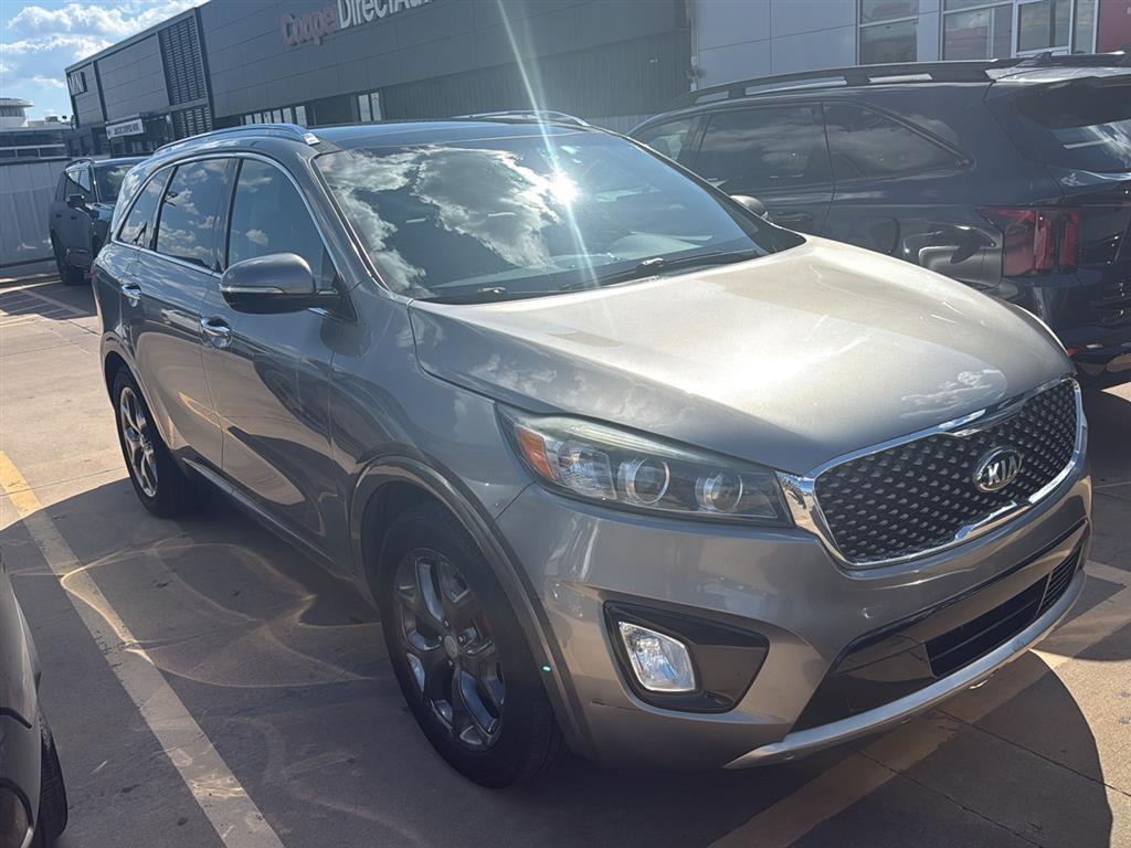 Titanium Silver 2017 Kia Sorento SX V6 FWD SUV / Crossover Front-Wheel Drive Automatic