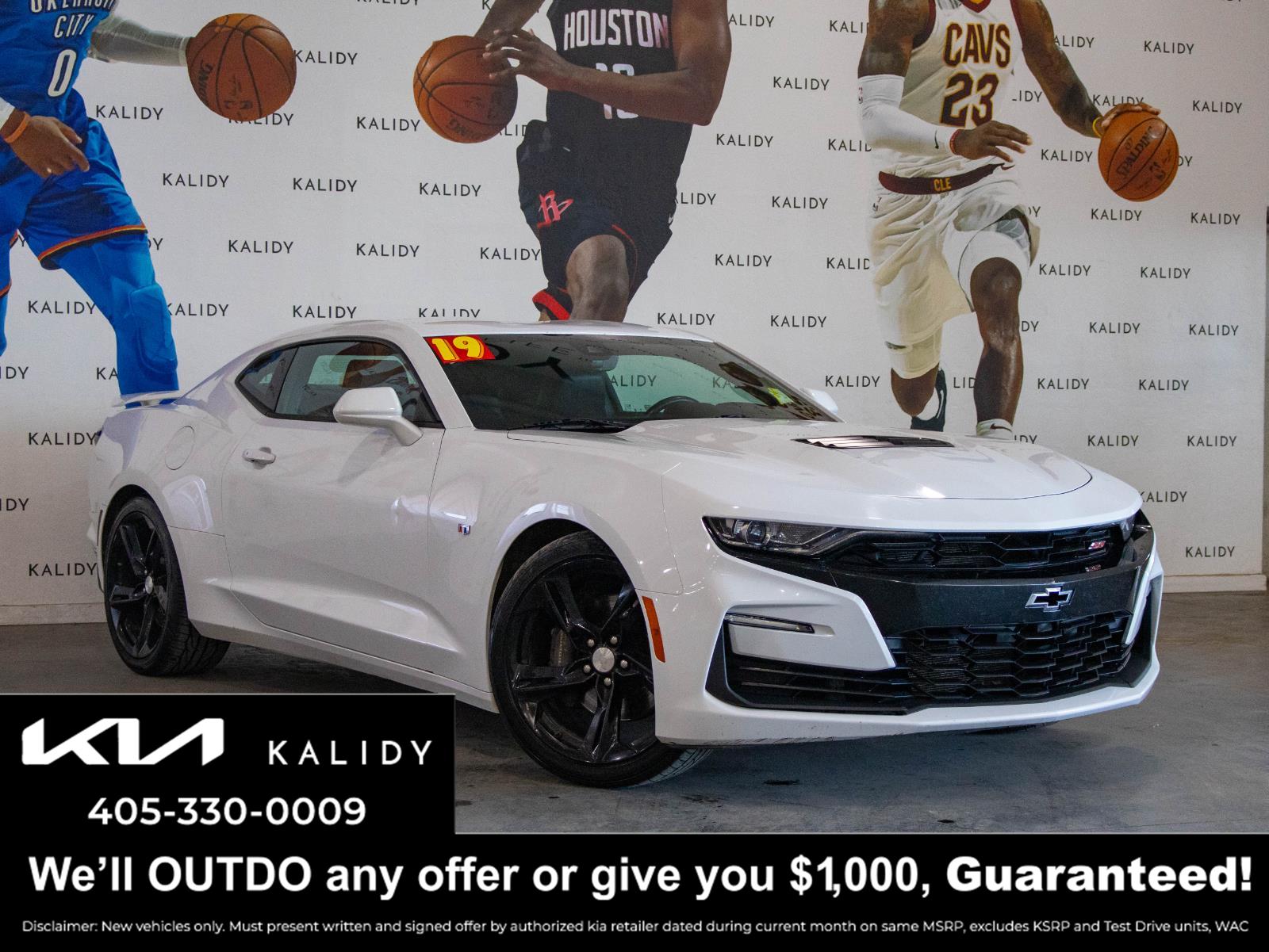 Summit White 2019 Chevrolet Camaro 2SS Coupe RWD Coupe Rear-Wheel Drive Automatic