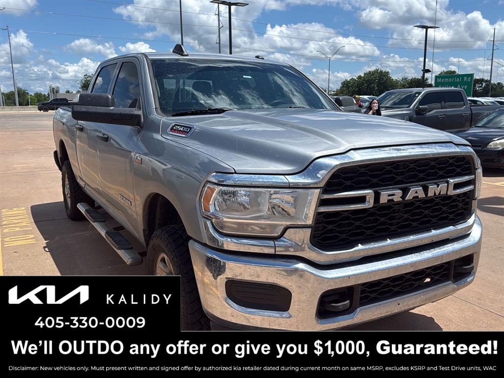 Billet Silver Metallic Clearcoat 2020 RAM 2500 Pickup Truck Four-Wheel Drive 8-Speed Automatic