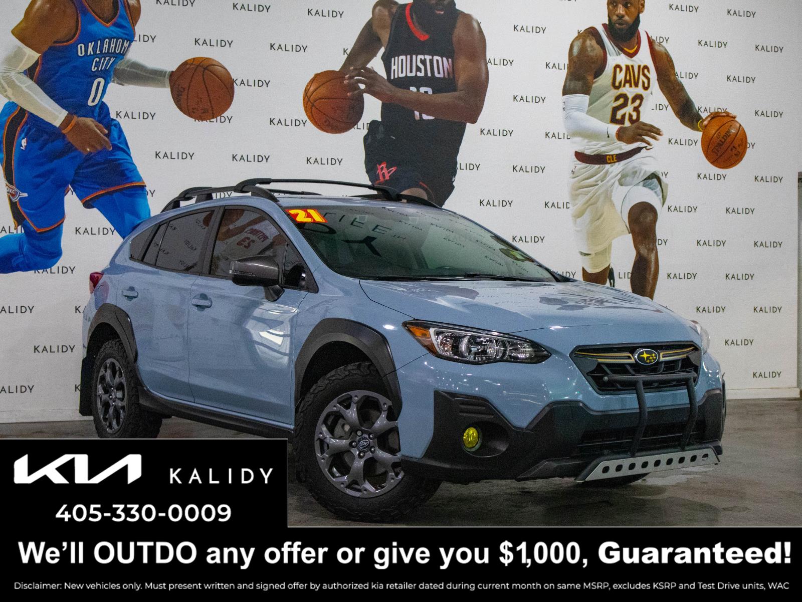 Horizon Blue Pearl 2021 Subaru Crosstrek Sport AWD SUV / Crossover All-Wheel Drive Continuously Variable Transmission