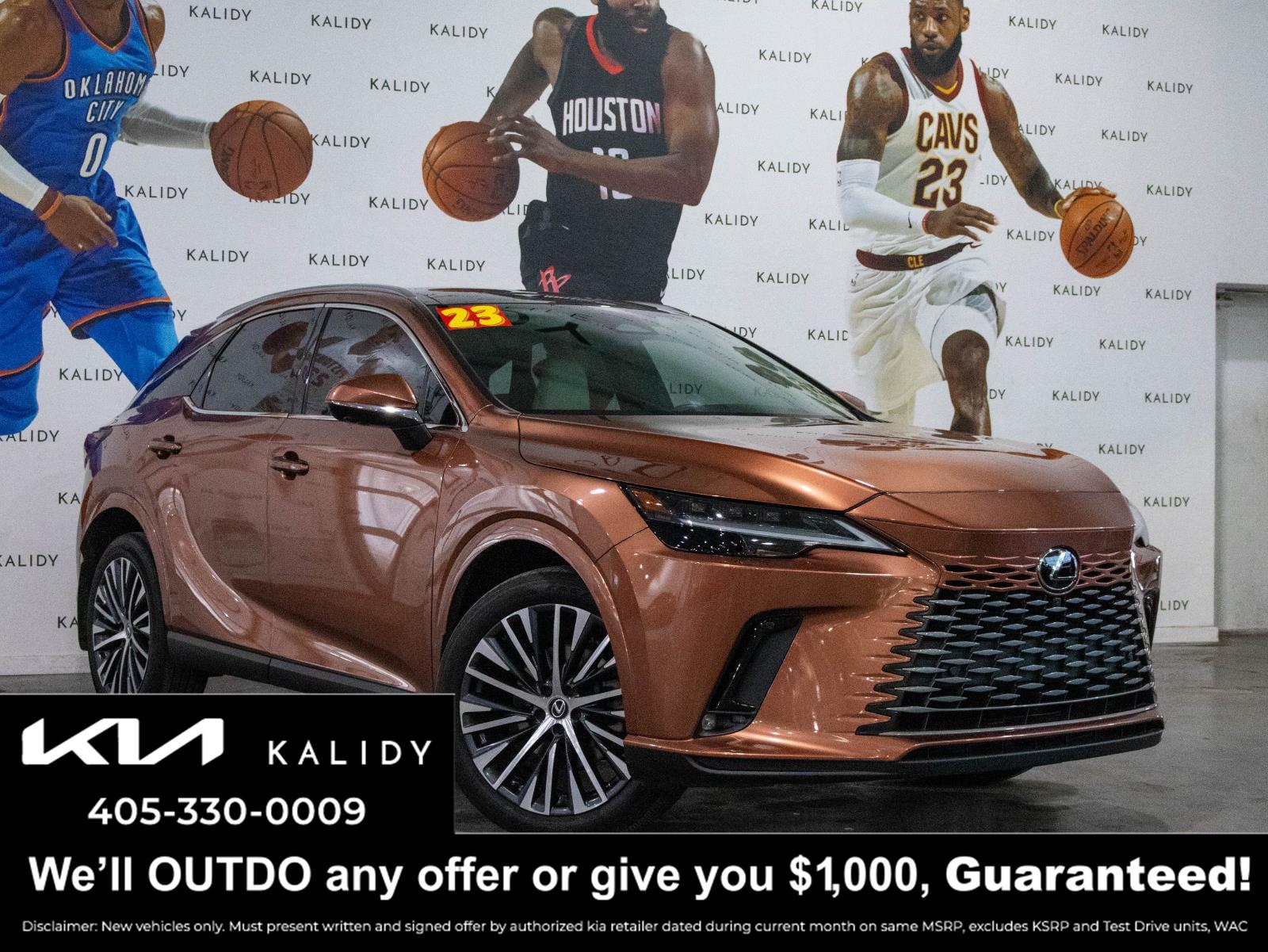 Red (Copper Crest) 2023 Lexus RX SUV / Crossover Front-Wheel Drive Automatic