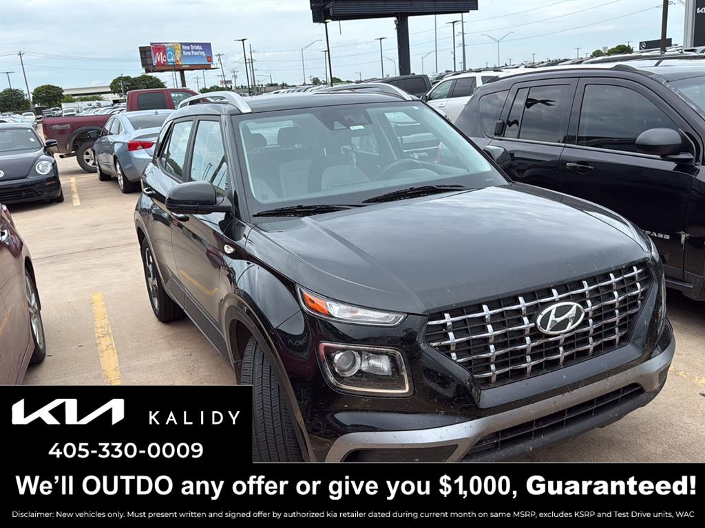 Galactic Gray 2021 Hyundai Venue SUV / Crossover Front-Wheel Drive Continuously Variable Transmission