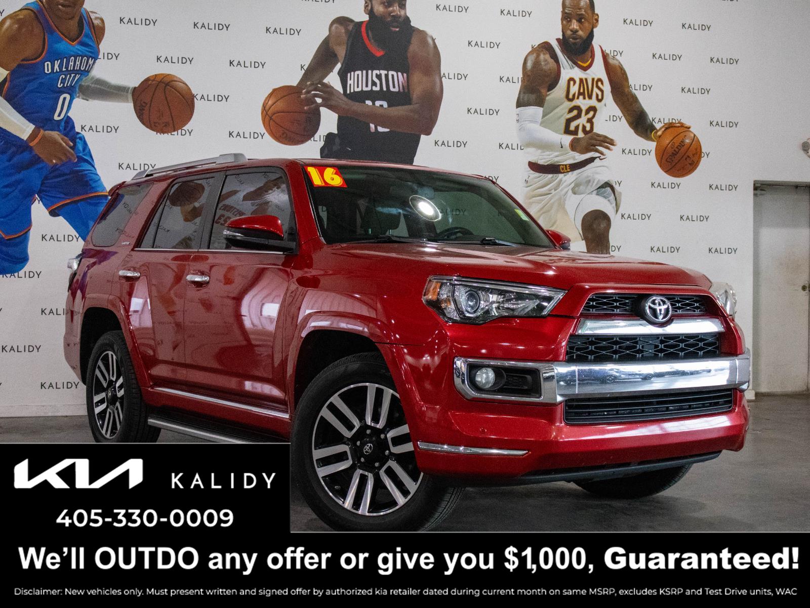  2016 Toyota 4Runner SUV / Crossover Four-Wheel Drive Automatic