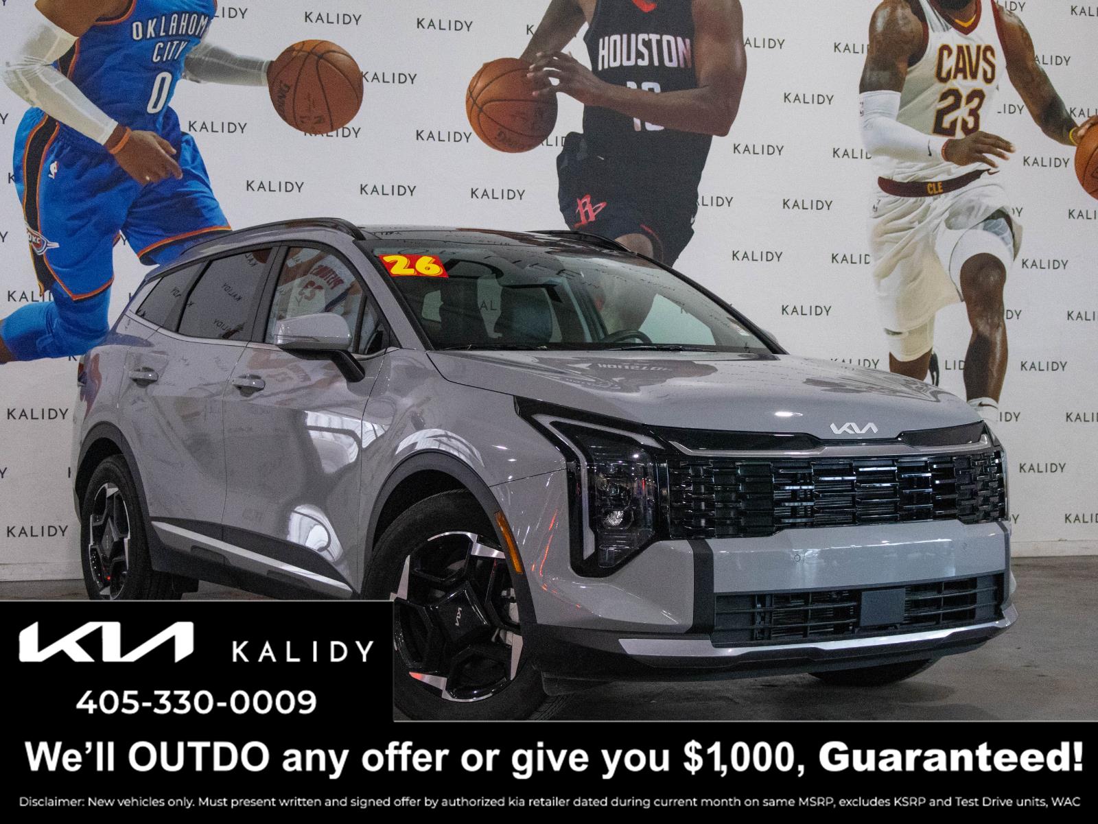 Wolf Gray 2026 Kia Sportage EX FWD SUV / Crossover Front-Wheel Drive Automatic