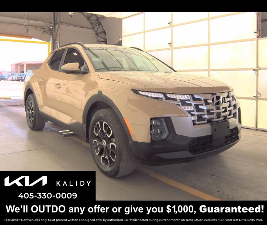 California Sand 2023 Hyundai Santa Cruz Pickup Truck All-Wheel Drive Automatic