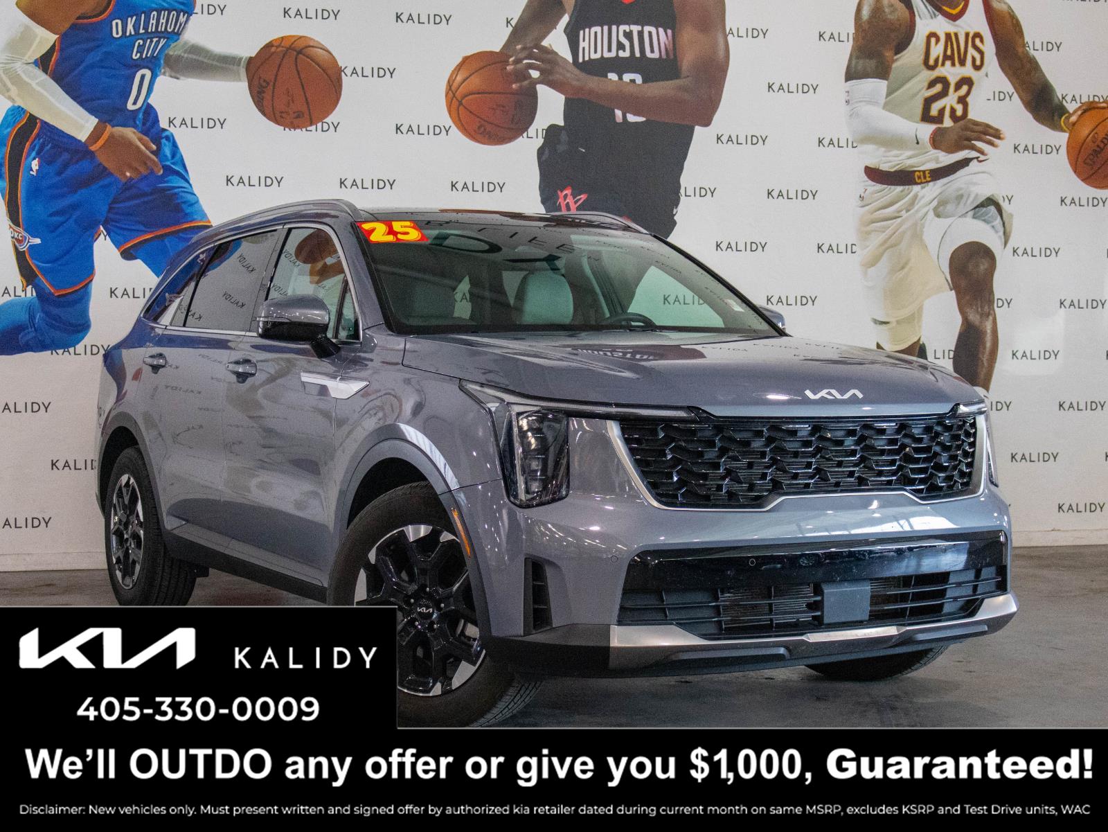 Everlasting Silver 2025 Kia Sorento S FWD SUV / Crossover Front-Wheel Drive Automatic