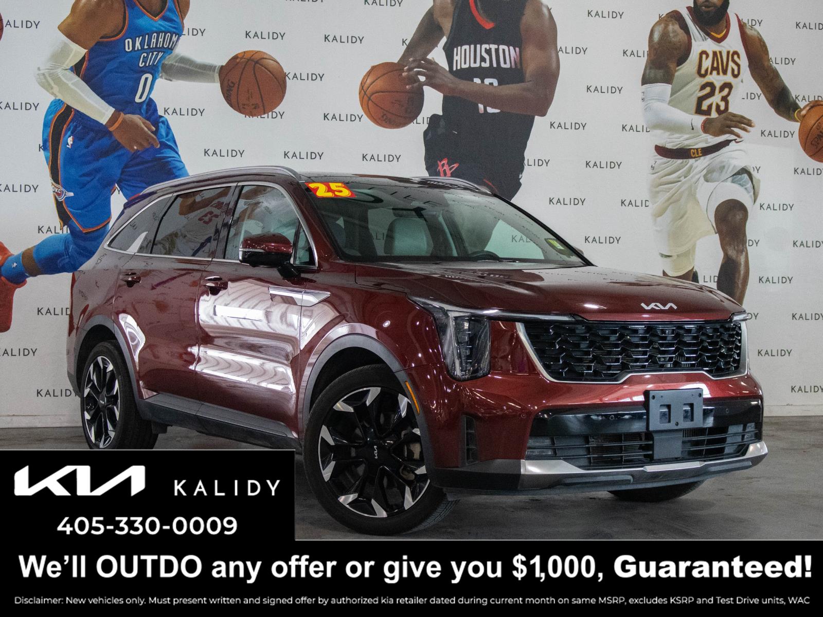 Dawning Red 2025 Kia Sorento SUV / Crossover Front-Wheel Drive Automatic
