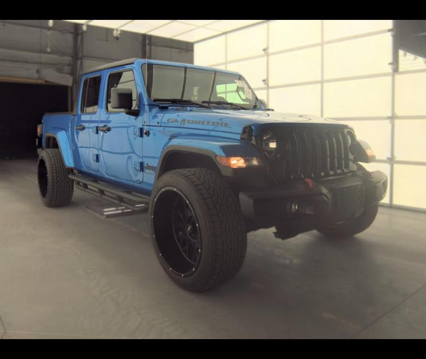 Hydro Blue Pearlcoat 2022 Jeep Gladiator Altitude Crew Cab 4WD Pickup Truck Four-Wheel Drive 8-Speed Automatic