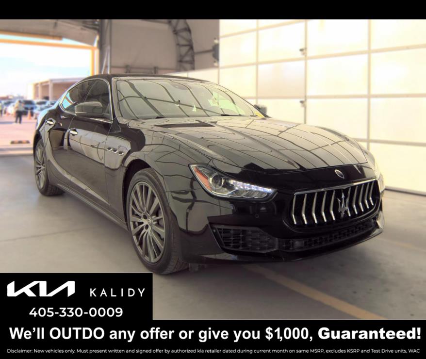 2018 Maserati Ghibli Sedan Rear-Wheel Drive Automatic