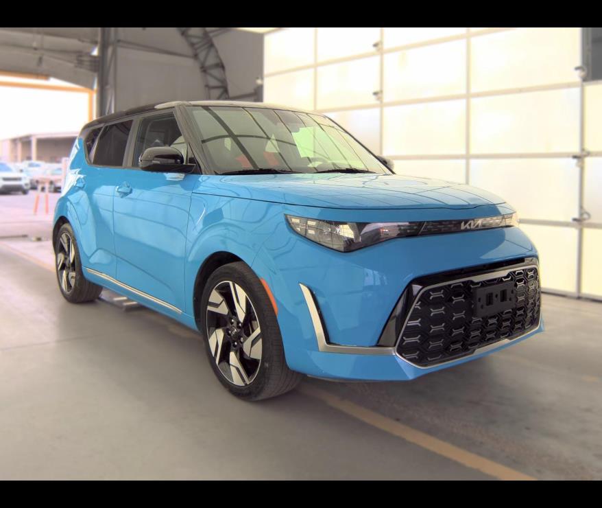 Surf Blue w/Black Roof 2023 Kia Soul GT-Line FWD SUV / Crossover Front-Wheel Drive Continuously Variable Transmission