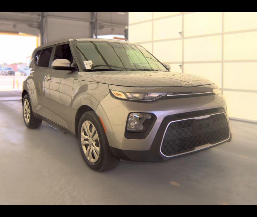 Steel Gray 2022 Kia Soul SUV / Crossover Front-Wheel Drive Continuously Variable Transmission