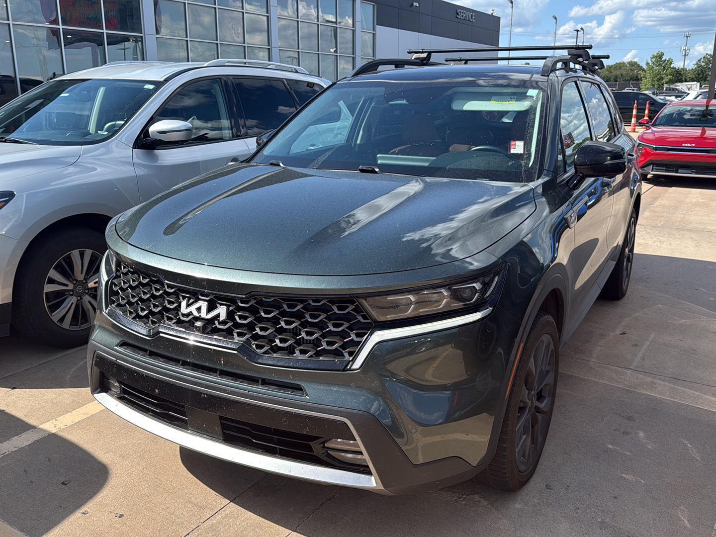 ARUBA GREEN 2022 Kia Sorento SX AWD SUV / Crossover All-Wheel Drive