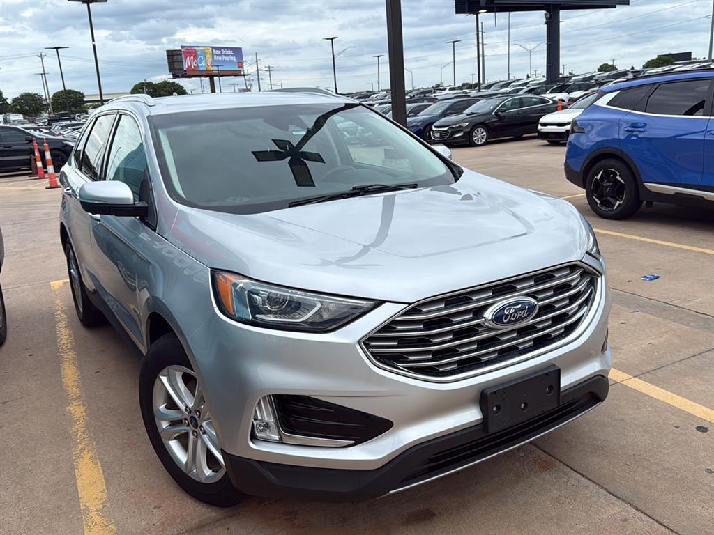 Ingot Silver Metallic 2019 Ford Edge SUV / Crossover Front-Wheel Drive 