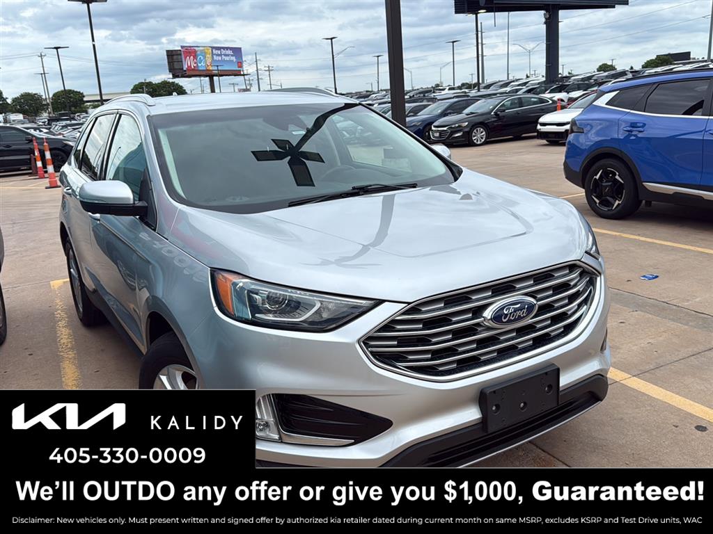 Ingot Silver Metallic 2019 Ford Edge SUV / Crossover Front-Wheel Drive 