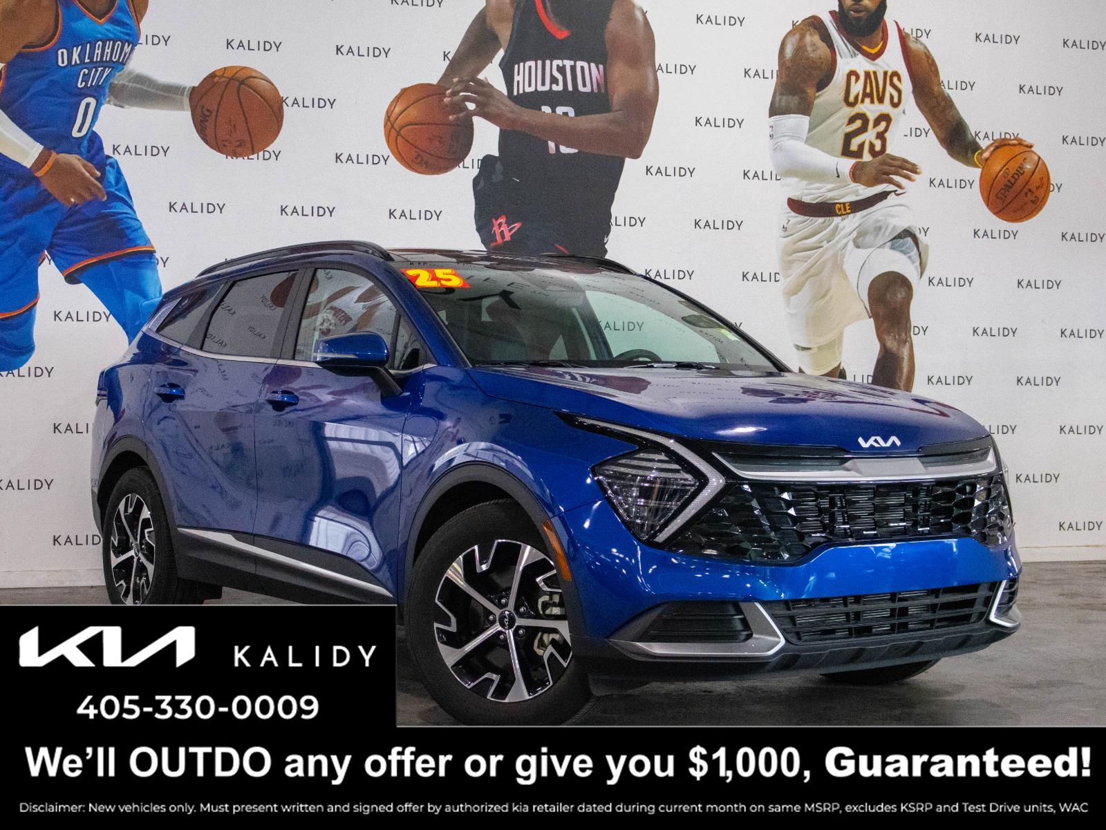 Sapphire Blue 2025 Kia Sportage SUV / Crossover Front-Wheel Drive Automatic