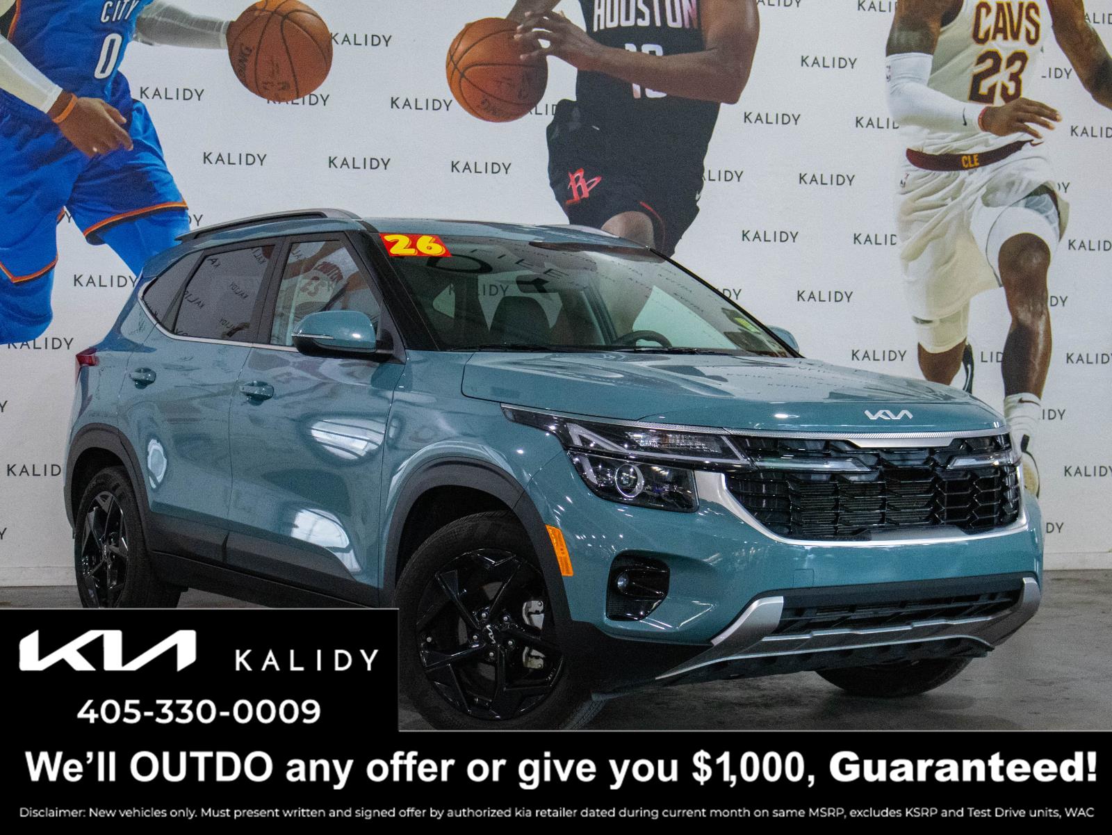 Pluton Blue 2026 Kia Seltos SUV / Crossover Front-Wheel Drive Continuously Variable Transmission
