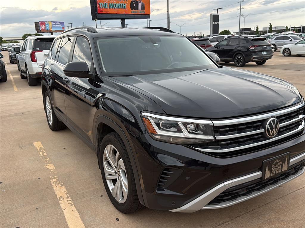 Black 2021 Volkswagen Atlas SUV / Crossover Front-Wheel Drive 