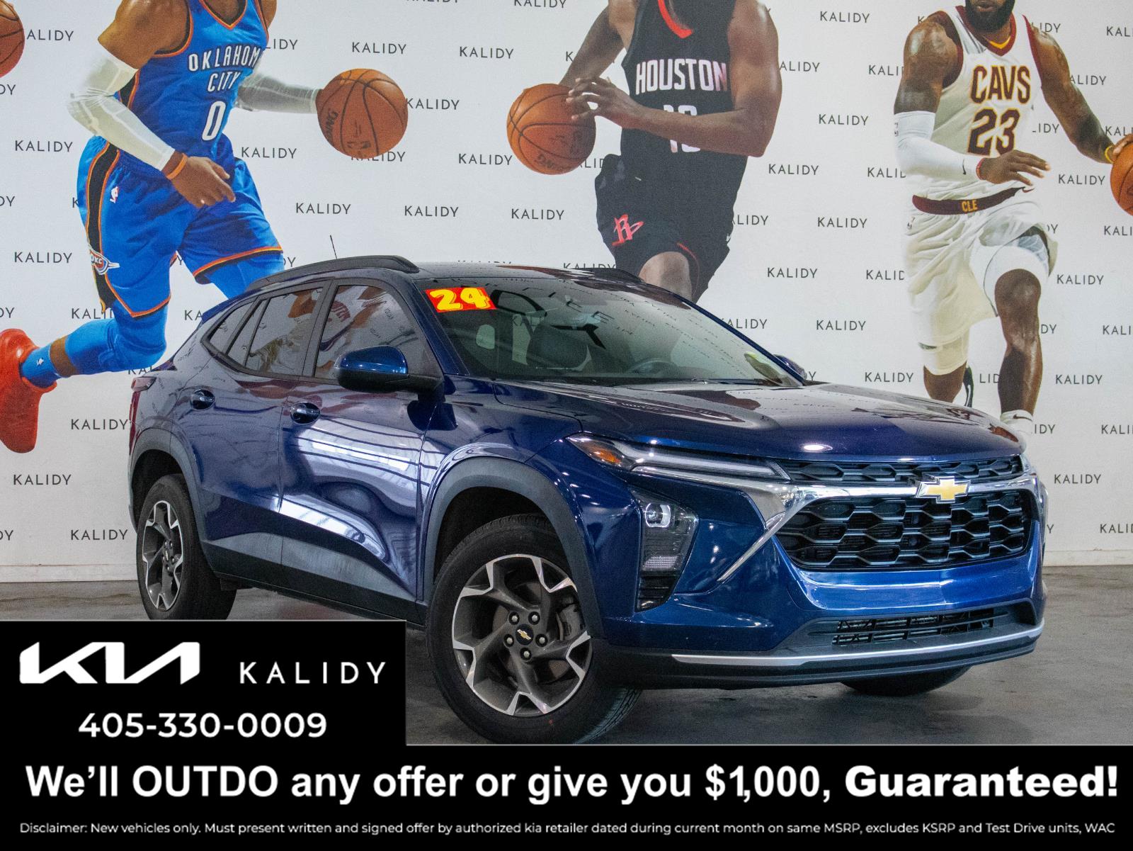 Blue Glow Metallic 2024 Chevrolet Trax SUV / Crossover Front-Wheel Drive 6-Speed Automatic