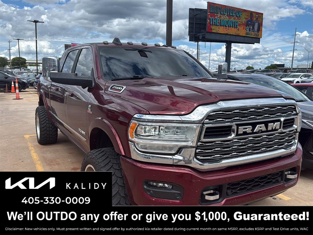 Delmonico Red Pearlcoat 2021 RAM 2500 Pickup Truck Four-Wheel Drive 6-Speed Automatic