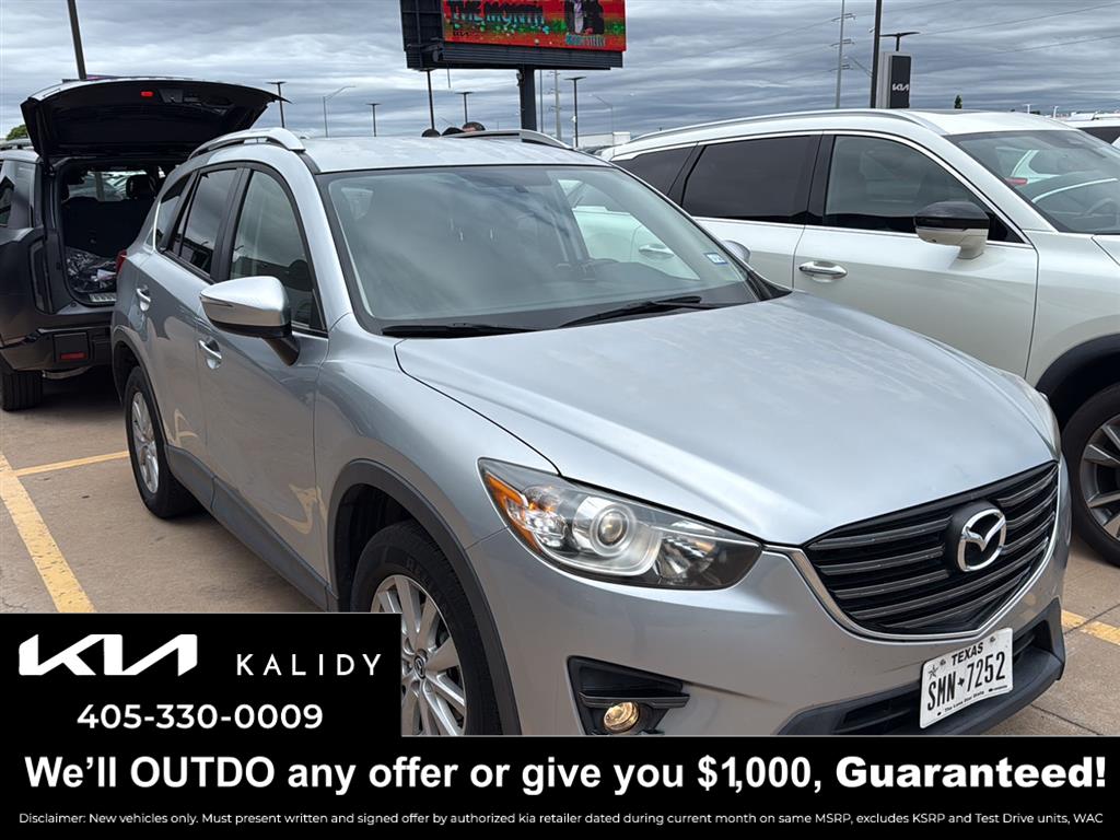 Sonic Silver Metallic 2016 Mazda CX-5 SUV / Crossover Front-Wheel Drive Automatic