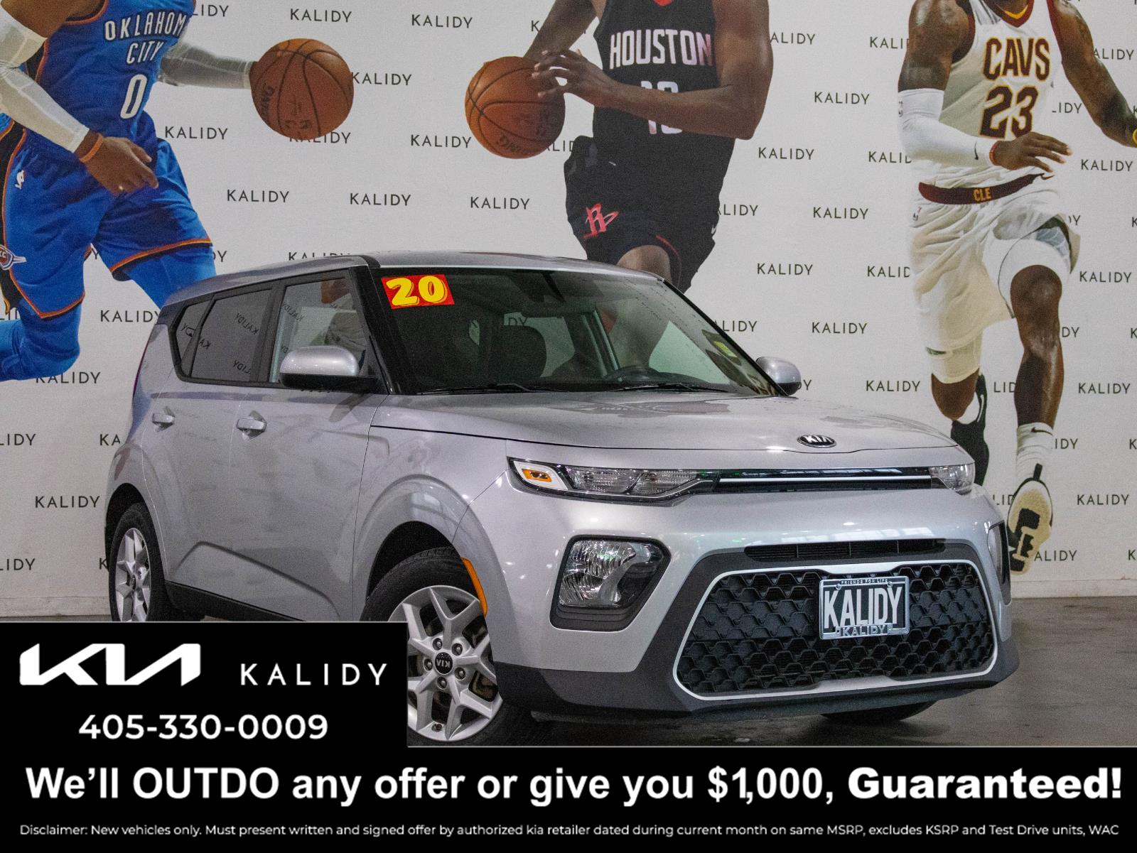 Sparkling Silver 2020 Kia Soul SUV / Crossover Front-Wheel Drive Continuously Variable Transmission