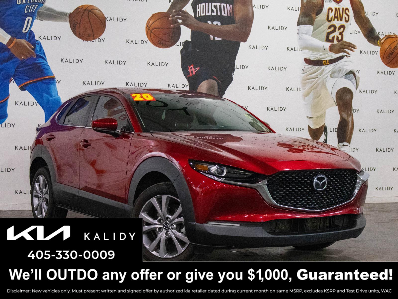 Soul Red Crystal Metallic 2020 Mazda CX-30 SUV / Crossover Front-Wheel Drive Automatic