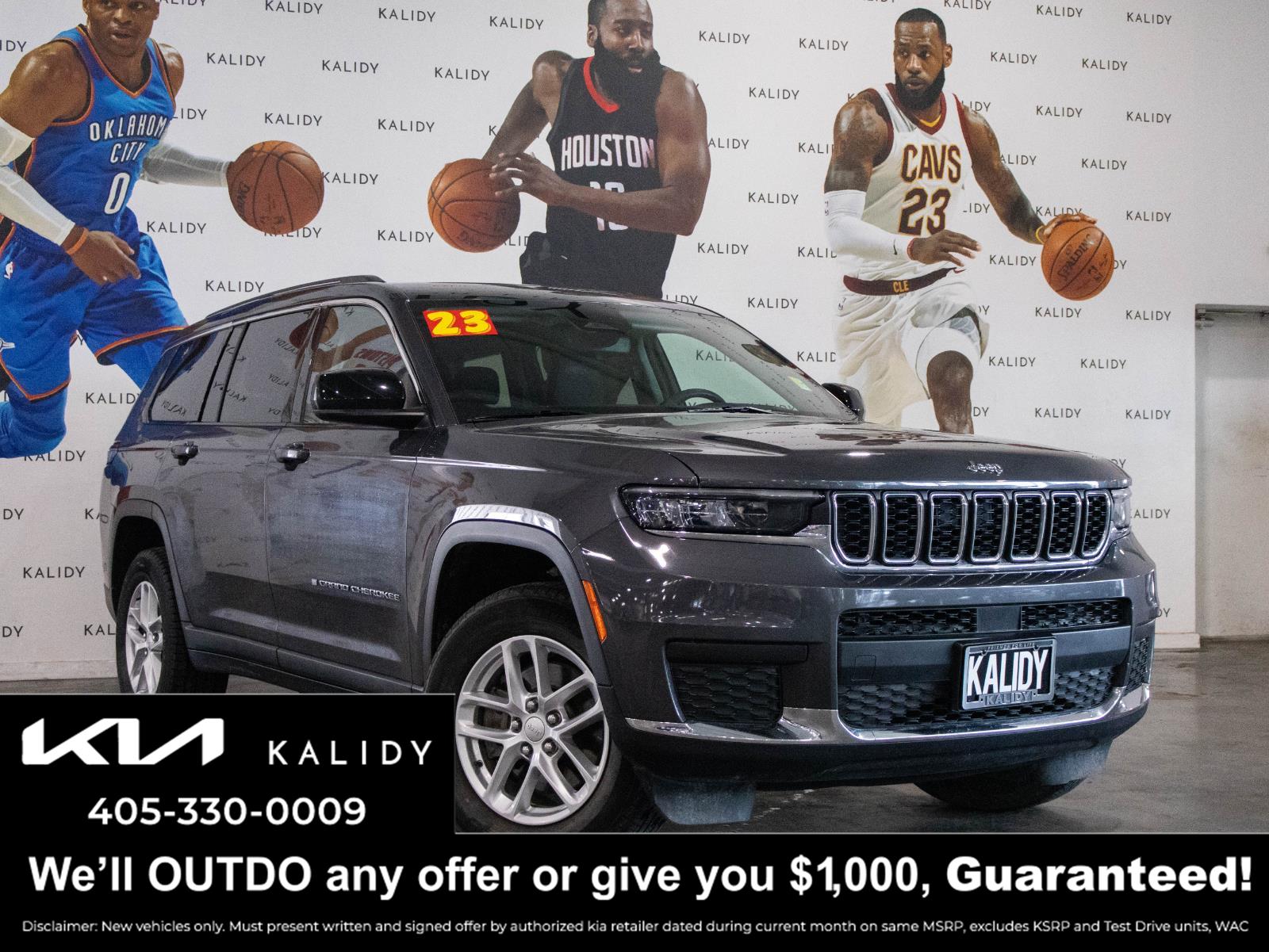Baltic Gray Metallic Clearcoat 2023 Jeep Grand Cherokee L SUV / Crossover 4X2 8-Speed Automatic