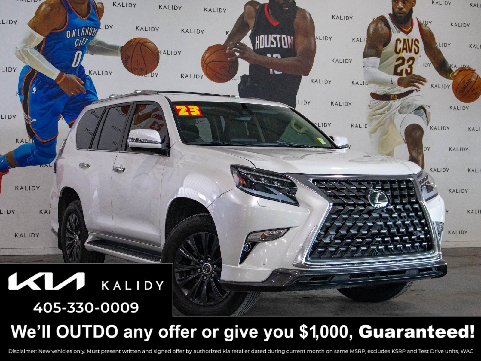 Eminent White Pearl 2023 Lexus GX SUV / Crossover All-Wheel Drive Automatic