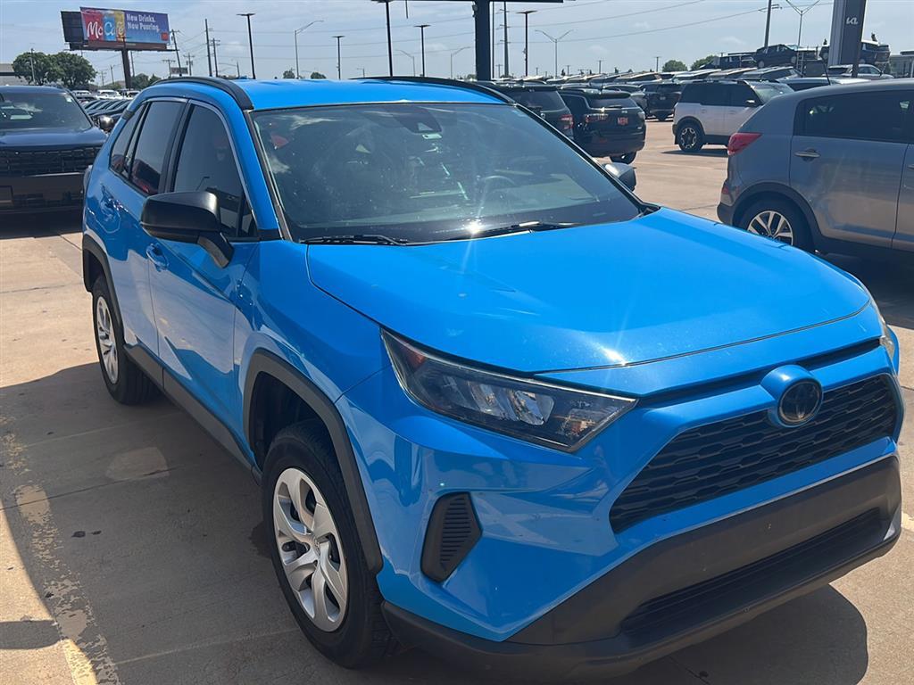 Blue Flame 2019 Toyota RAV4 SUV / Crossover Front-Wheel Drive Automatic