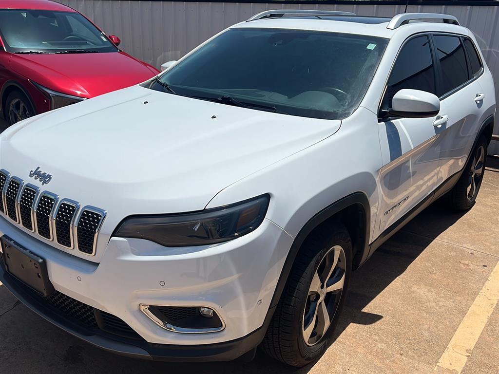 Bright White Clearcoat 2021 Jeep Cherokee SUV / Crossover Four-Wheel Drive 9-Speed Automatic