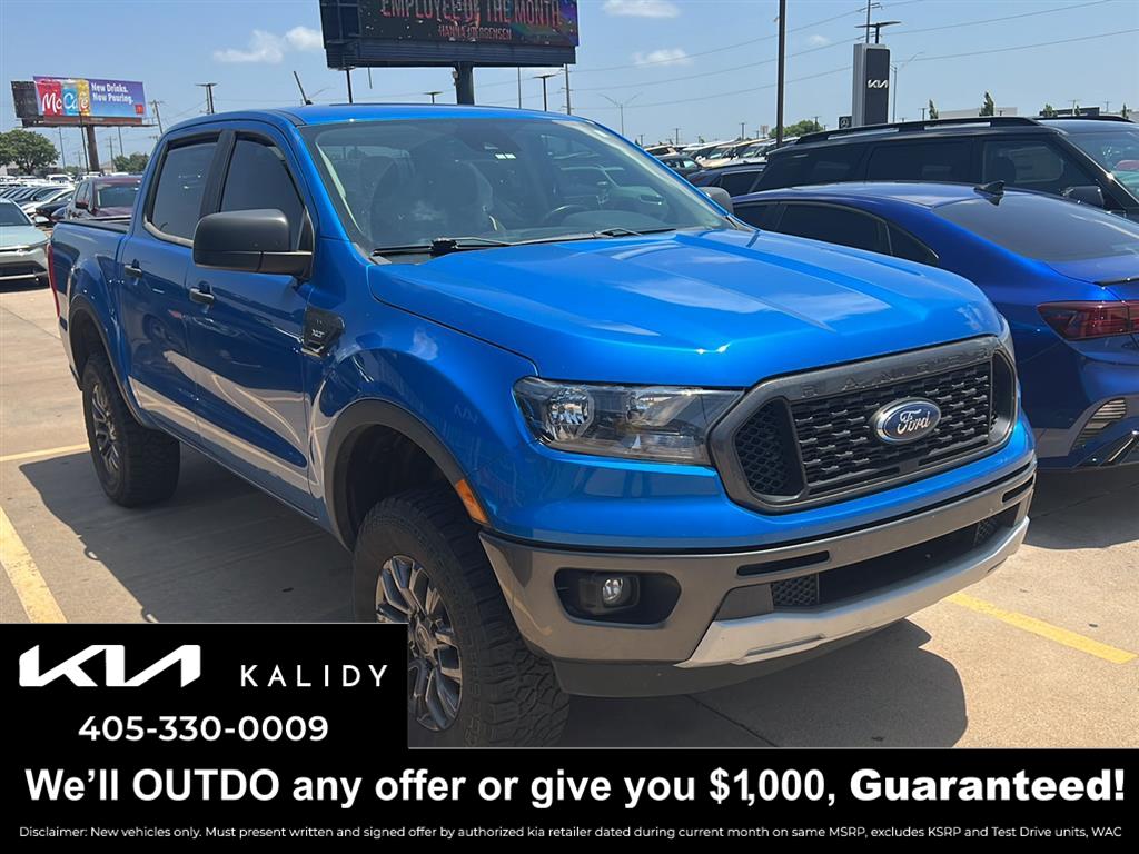 Velocity Blue Metallic 2021 Ford Ranger Pickup Truck 4X2 Automatic