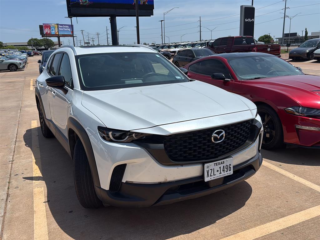 White (Wind Chill Pearl) 2024 Mazda CX-50 SUV / Crossover All-Wheel Drive Automatic