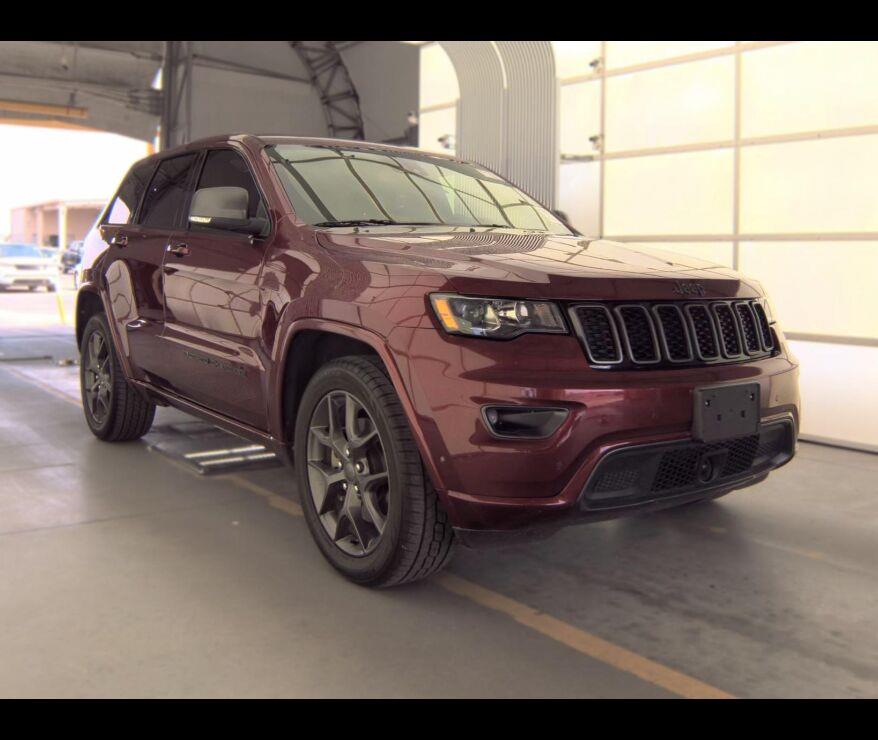 Velvet Red Pearlcoat 2021 Jeep Grand Cherokee SUV / Crossover 4X2 8-Speed Automatic