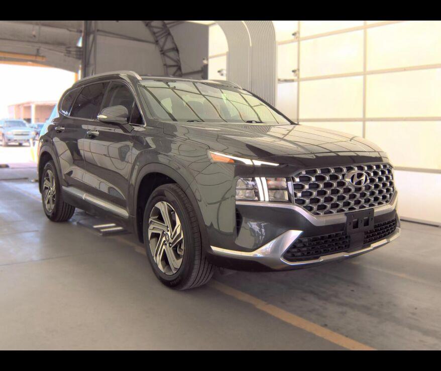 Portofino Gray 2022 Hyundai Santa Fe SUV / Crossover Front-Wheel Drive Automatic
