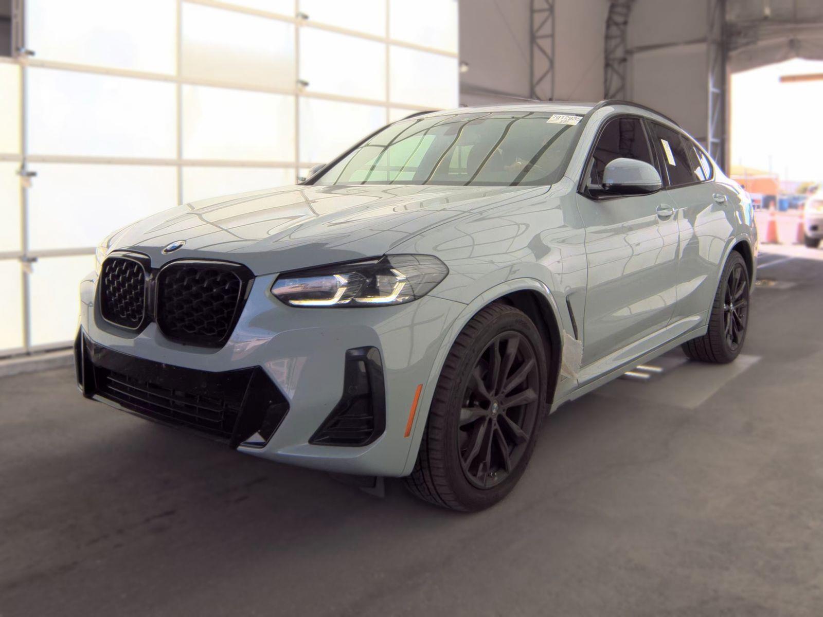 Gray (Brooklyn Grey Metallic) 2024 BMW X4 SUV / Crossover All-Wheel Drive Automatic