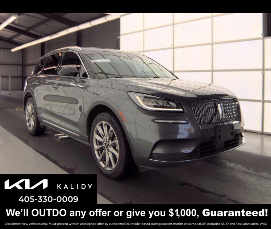 Asher Gray Metallic Clearcoat 2022 Lincoln Corsair SUV / Crossover Front-Wheel Drive 8-Speed Automatic