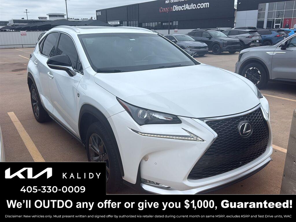 Ultra White 2016 Lexus NX SUV / Crossover All-Wheel Drive Automatic