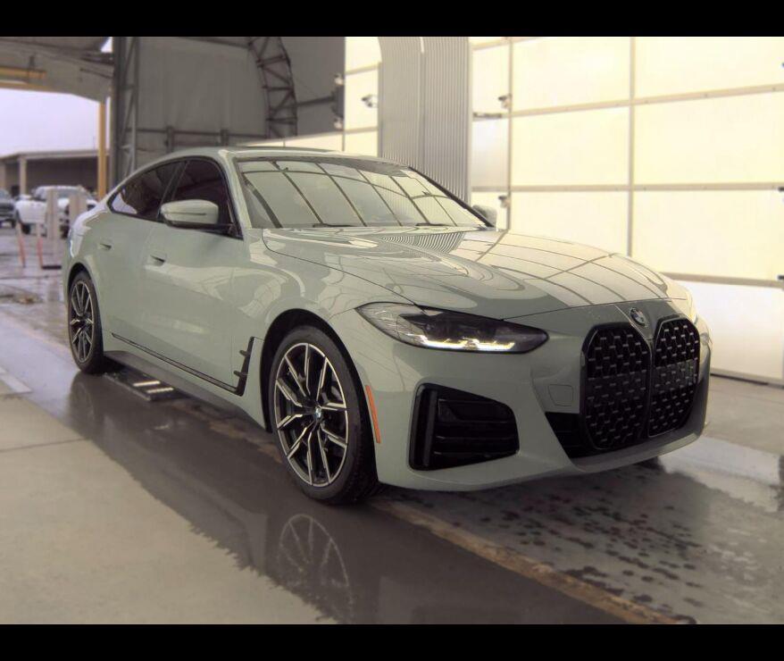 Gray (Brooklyn Grey Metallic) 2022 BMW 4 Series Coupe Rear-Wheel Drive Automatic