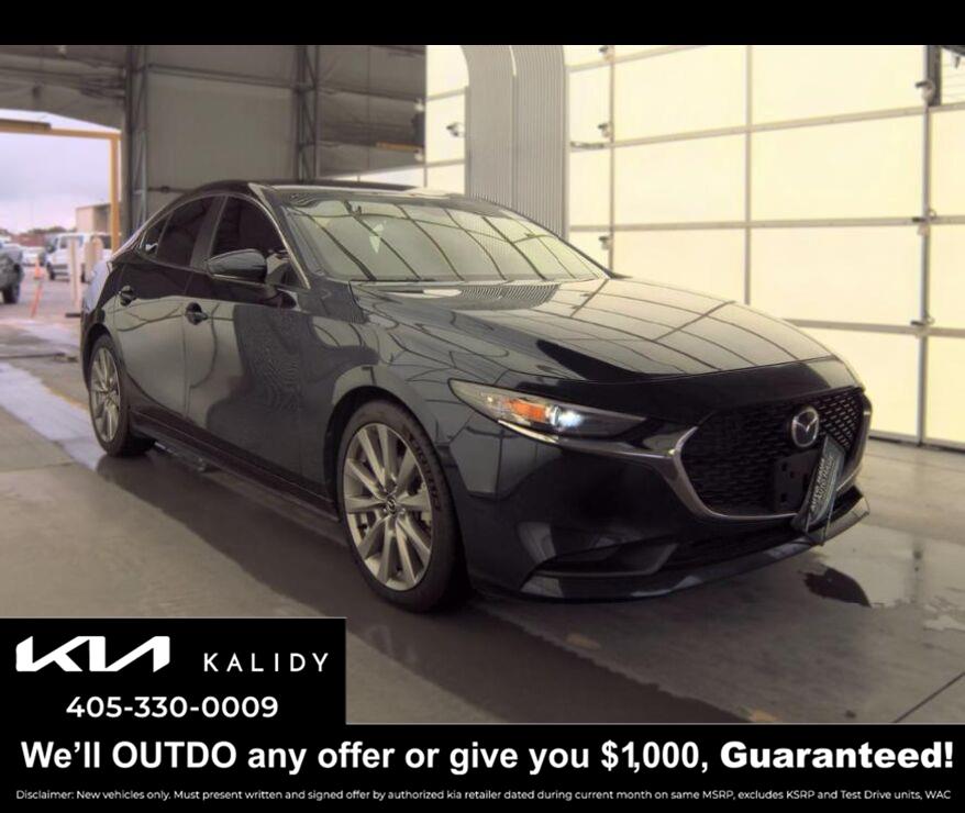 Deep Crystal Blue Mica 2021 Mazda MAZDA3 Sedan Front-Wheel Drive Automatic