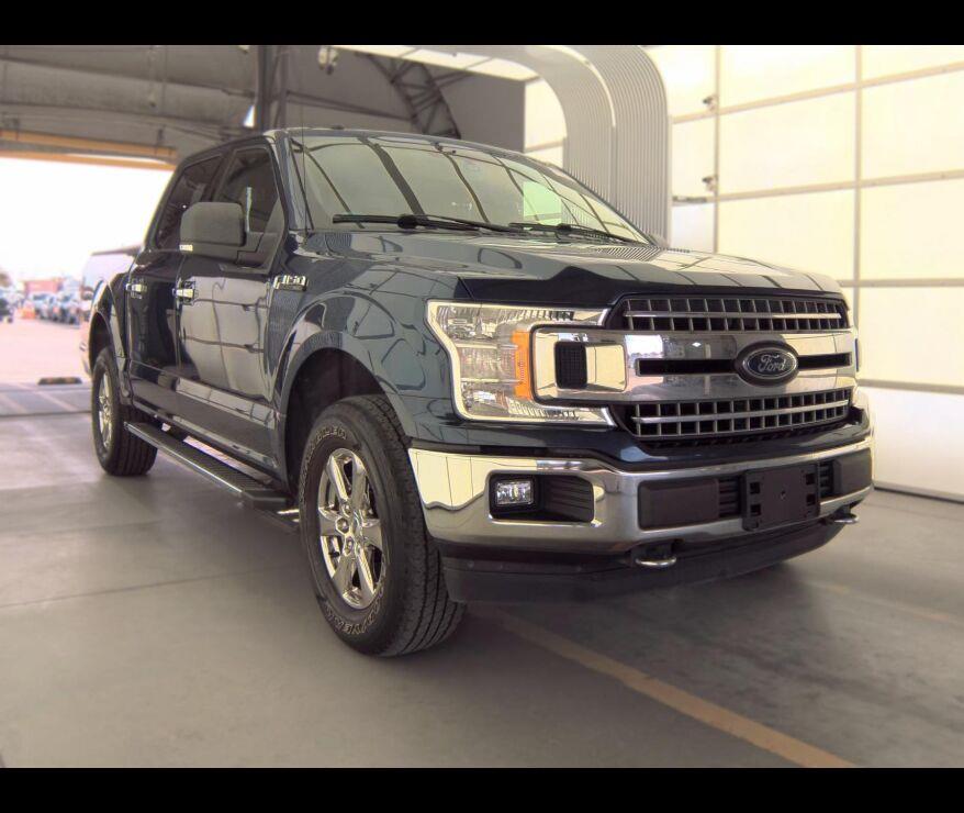 Blue Jeans Metallic 2018 Ford F-150 Pickup Truck Four-Wheel Drive 6-Speed Automatic