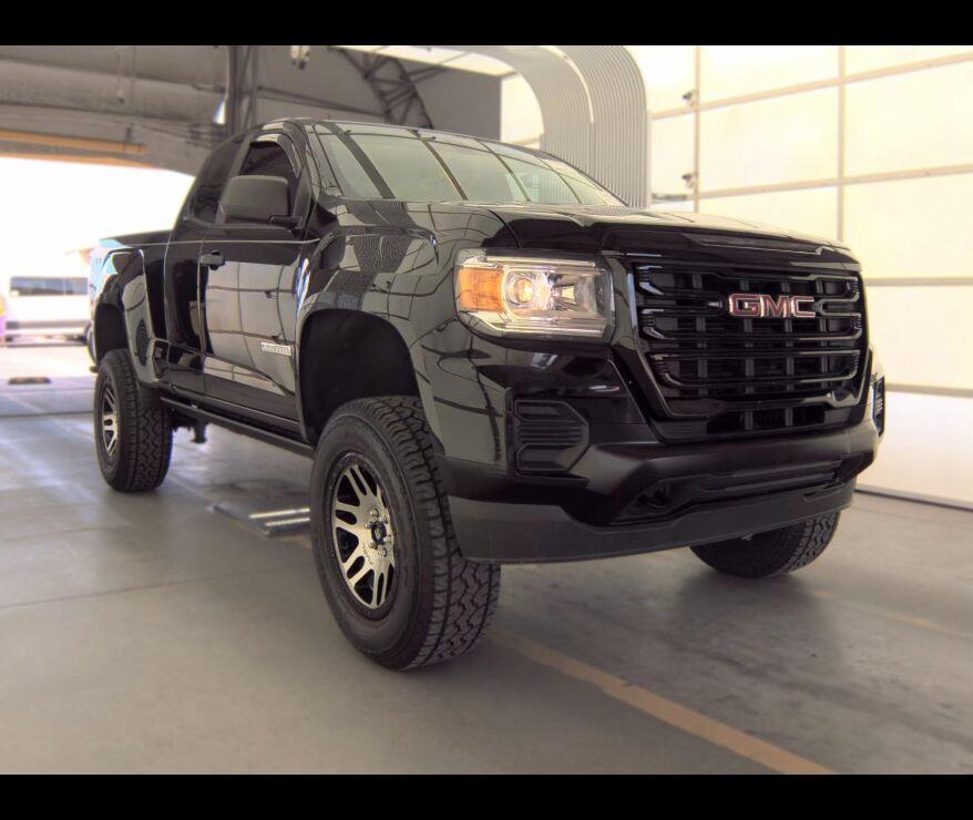 Onyx Black 2021 GMC Canyon Pickup Truck Four-Wheel Drive 8-Speed Automatic