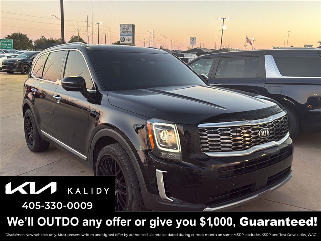 Ebony Black 2020 Kia Telluride SUV / Crossover Front-Wheel Drive Automatic